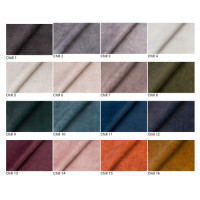 CARMEN καναπές οικιακού χώρου 140+140+120+50x85 ταπετσαρία ΕΠΙΛΟΓΗΣ